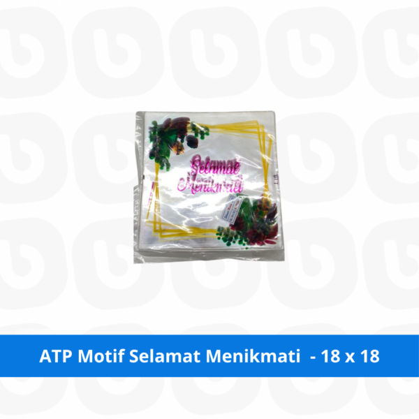 ATP Motif Selamat Menikmati - 18 x 18