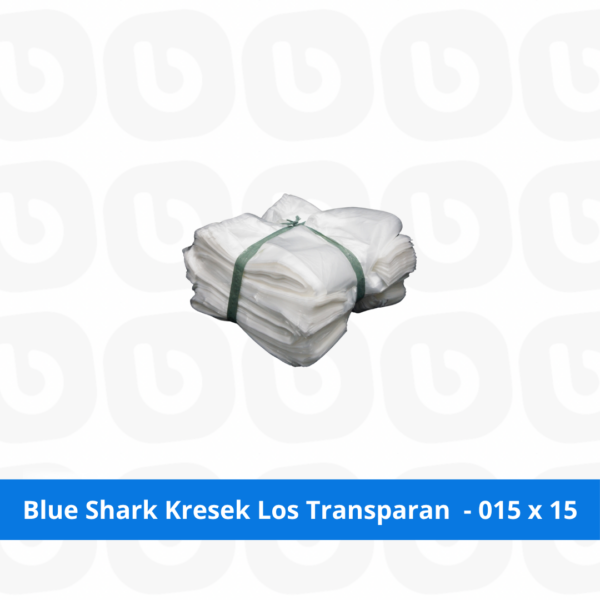 Blue Shark Kresek Los Transparan - 015 x 15