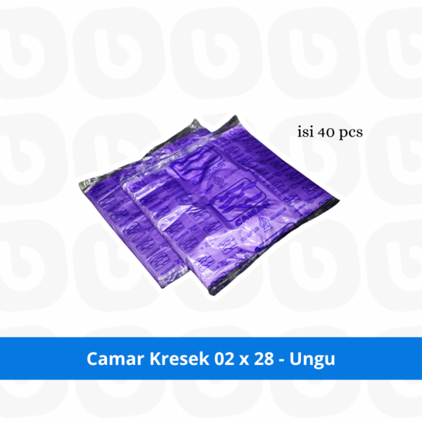 Camar Kresek 02 x 28 - Ungu