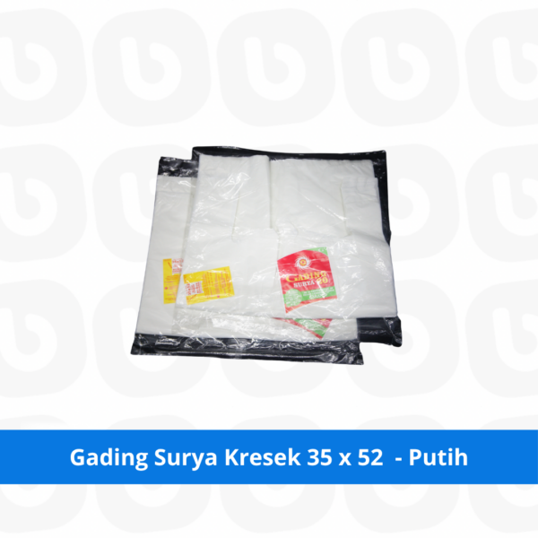 Gading Surya Kresek 35 x 52 - Putih