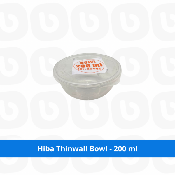 Hiba Thinwall Bowl - 200 ml