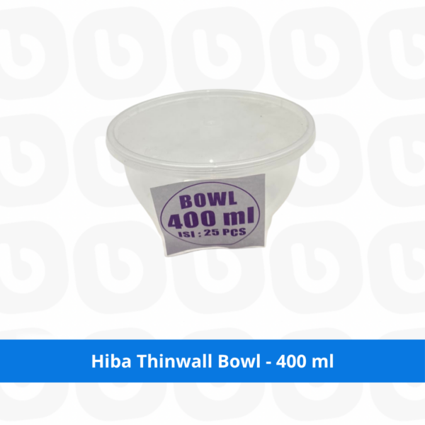 Hiba Thinwall Bowl - 400 ml