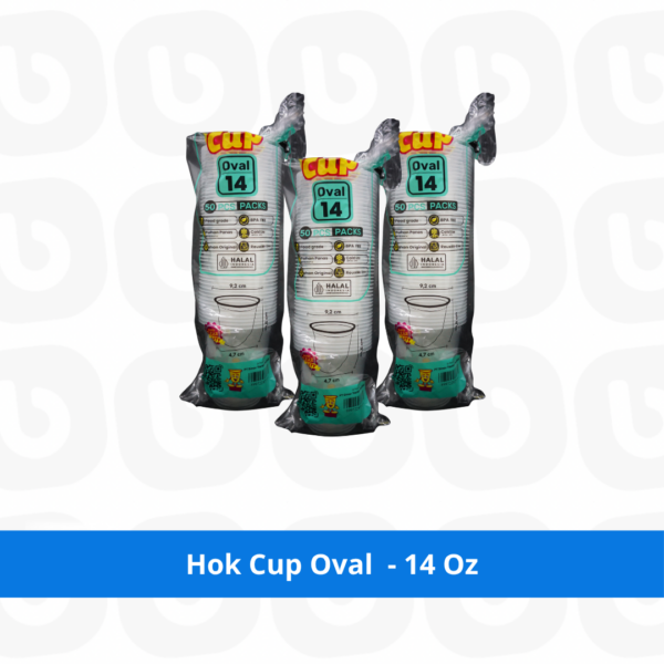 Hok Cup Oval - 14 Oz