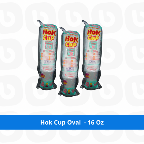 Hok Cup Oval - 16 Oz
