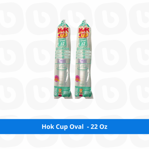 Hok Cup Oval - 22 Oz