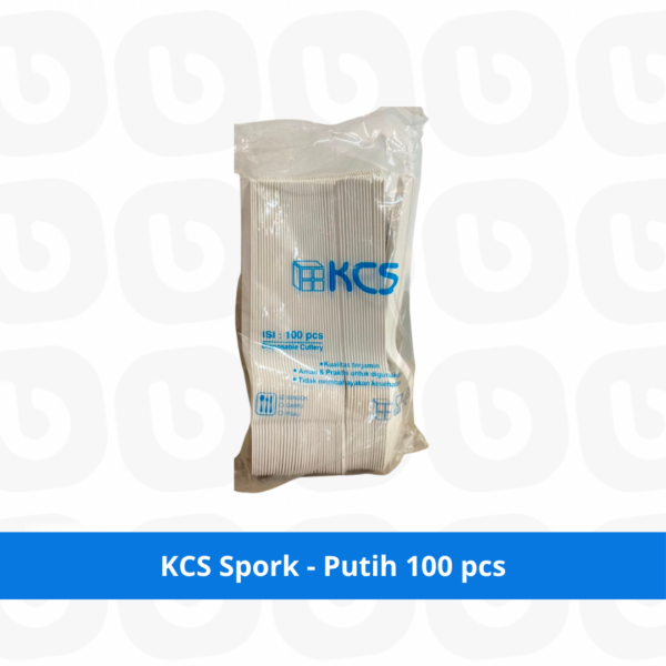 KCS Spork - Putih 100 pcs