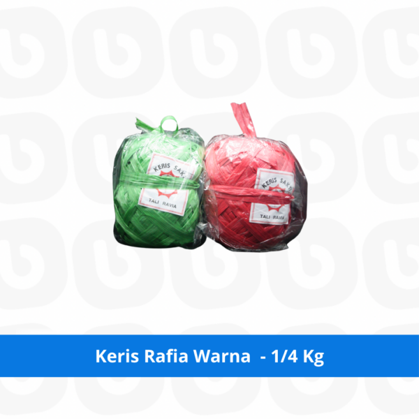 Keris Rafia Warna - 1/4 Kg