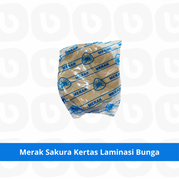 Merak Sakura Kertas Laminasi Bunga