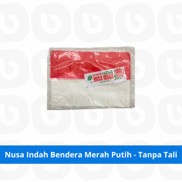 Nusa Indah Bendera Merah Putih - Tanpa Tali