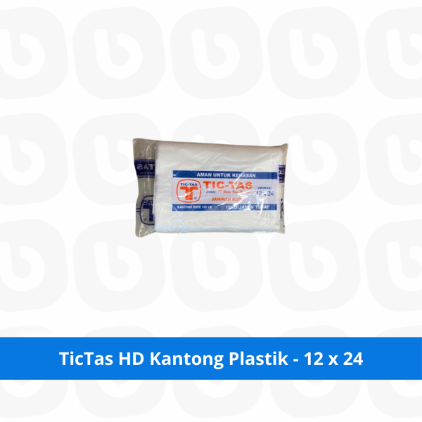TicTas HD Kantong Plastik - 12 x 24