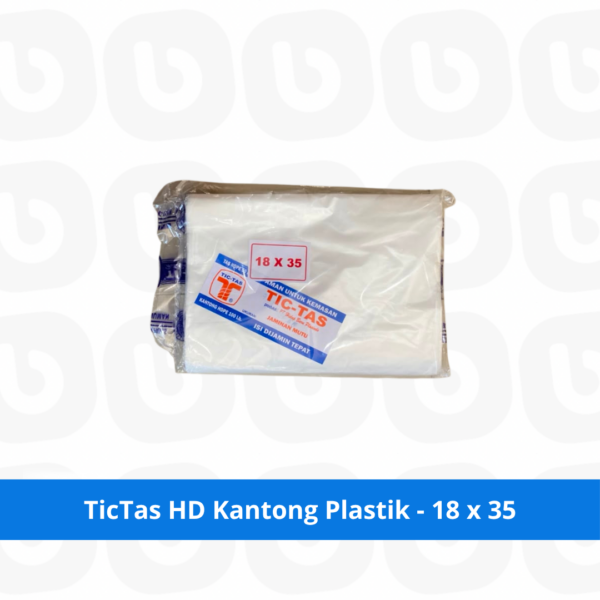TicTas HD Kantong Plastik - 18 x 35