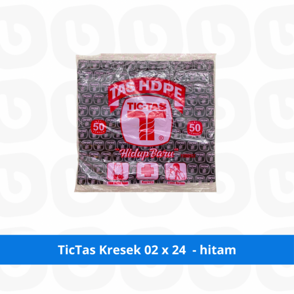 TicTas Kresek 02 x 24 - Hitam