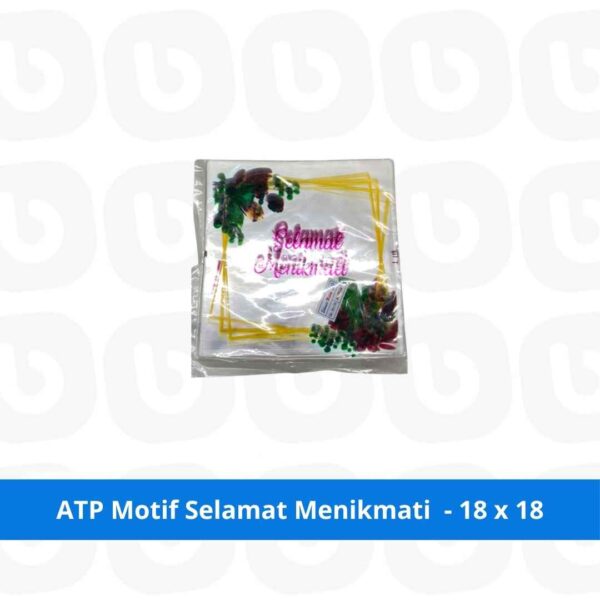ATP Motif Selamat Menikmati - 18 x 18