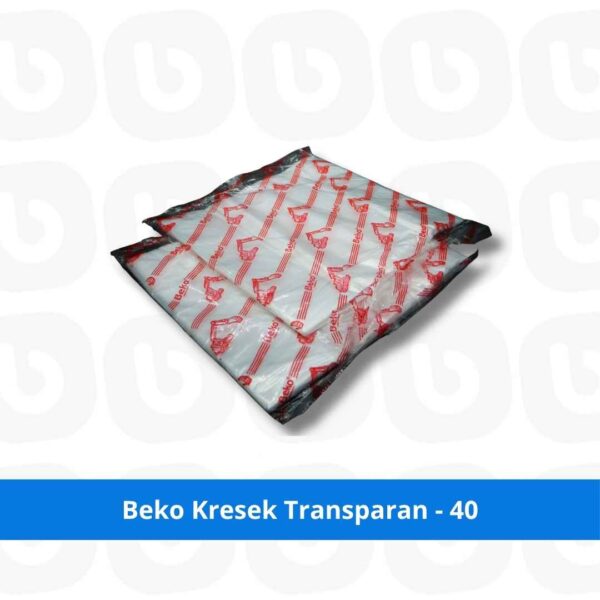 Beko Kresek Transparan - 40