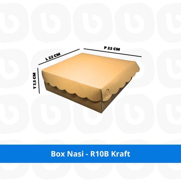 Box Nasi - R10B Kraft
