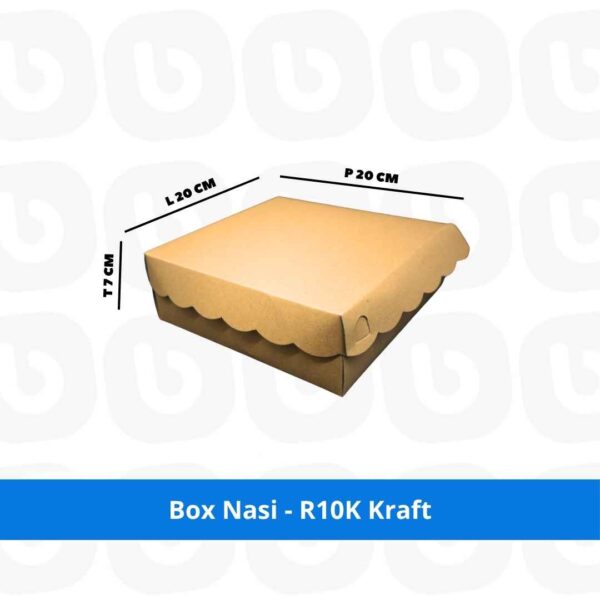 Box Nasi - R10K Kraft