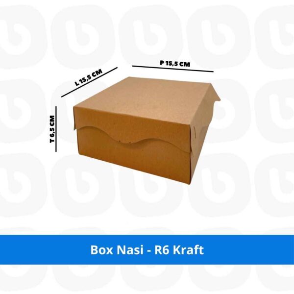 Box Nasi - R6 Kraft