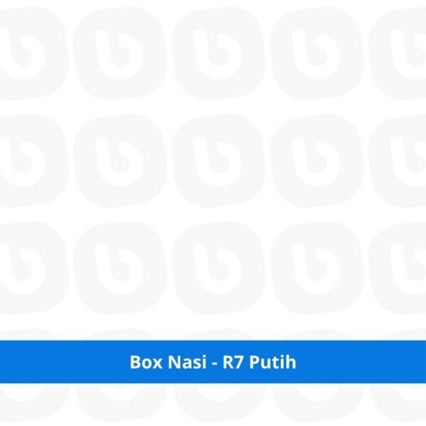 Box Nasi - R7 Putih