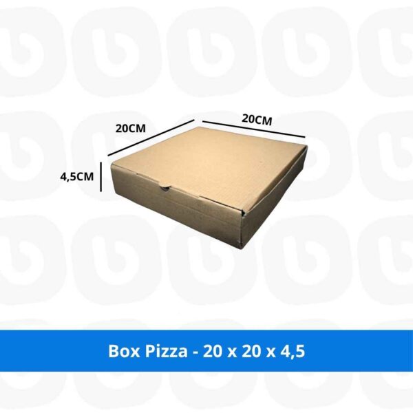 Box Pizza - 20 x 20 x 4,5