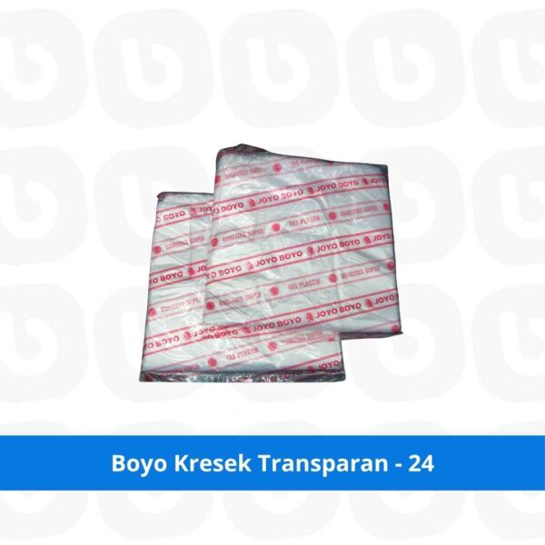 Boyo Kresek Transparan - 01 x 24
