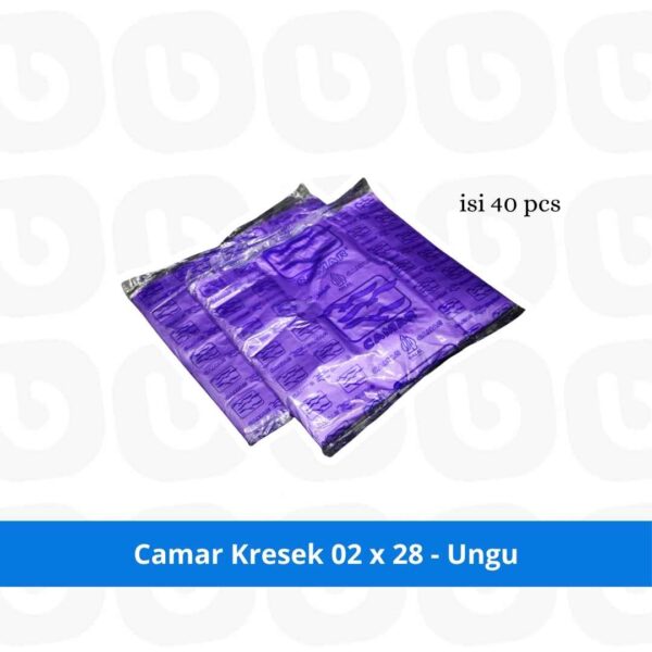 Camar Kresek 02 x 28 - Ungu