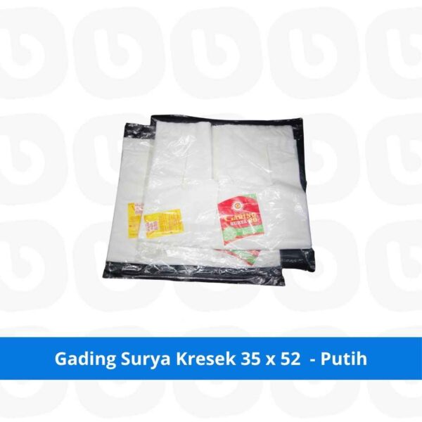 Gading Surya Kresek 35 x 52 - Putih