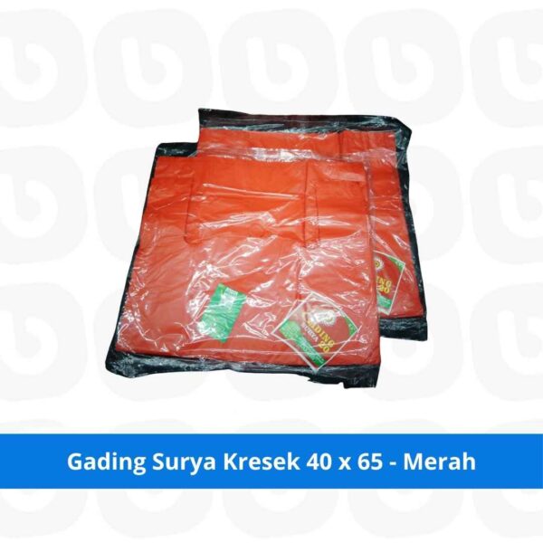 Gading Surya Kresek 40 x 65 - Merah