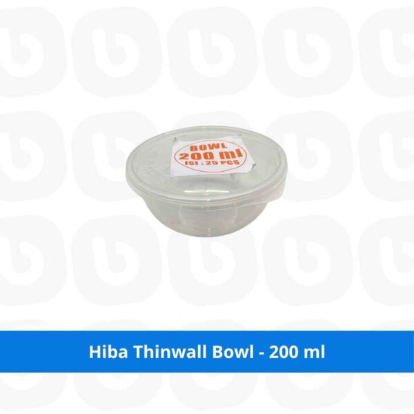 Hiba Thinwall Bowl - 200 ml