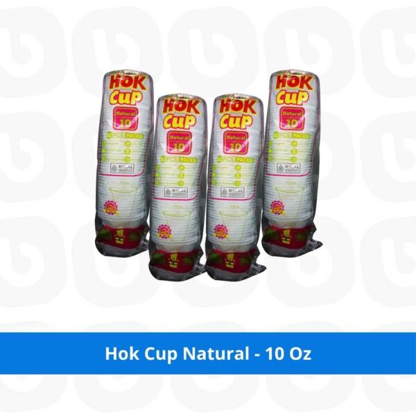 Hok Cup Natural - 10 Oz