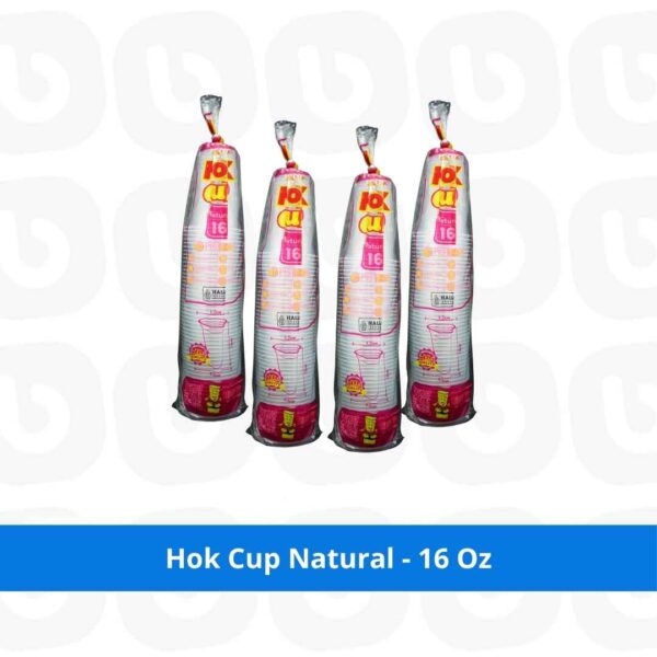 Hok Cup Natural - 16 Oz