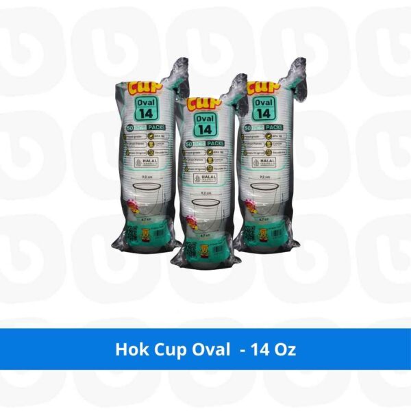 Hok Cup Oval - 14 Oz