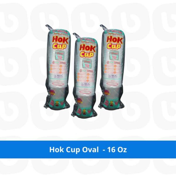 Hok Cup Oval - 16 Oz
