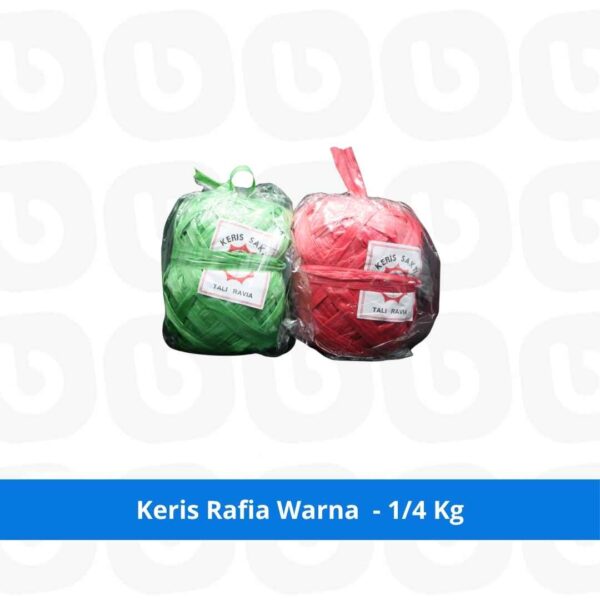 Keris Rafia Warna - 1/4 Kg