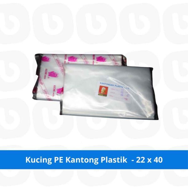 Kucing PE Kantong Plastik - 22 x 40