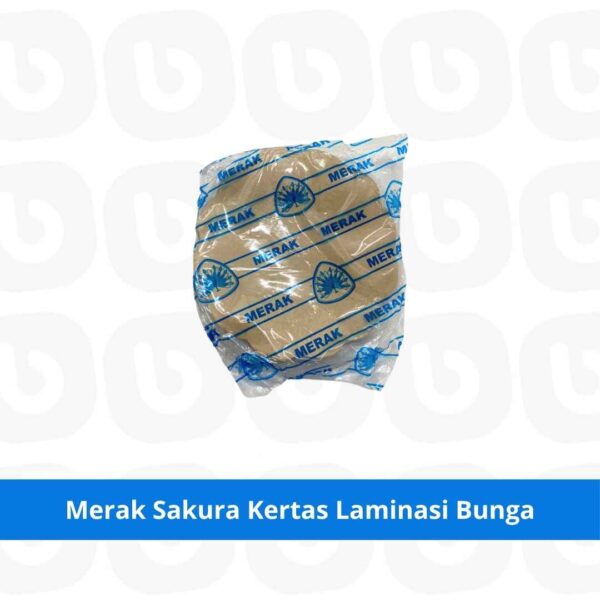 Merak Sakura Kertas Laminasi Bunga