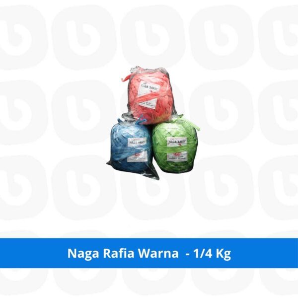 Naga Rafia Warna - 1/4 Kg