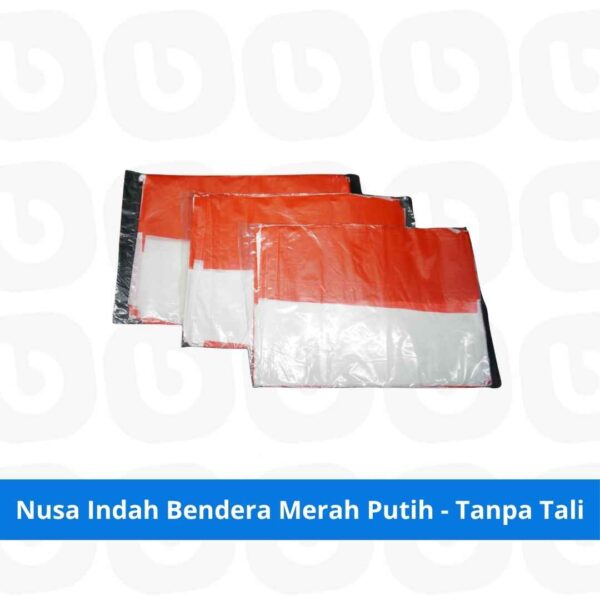 Nusa Indah Bendera Merah Putih - Tanpa Tali