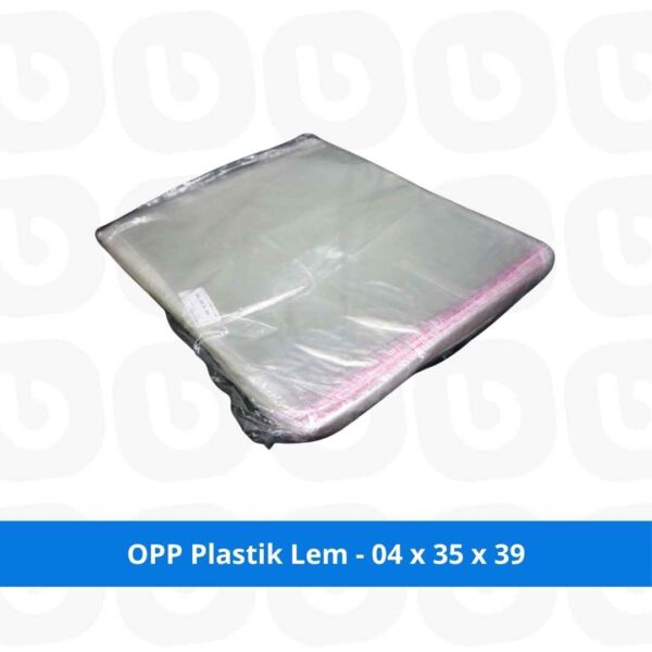 OPP Plastik Lem - 04 x 35 x 39