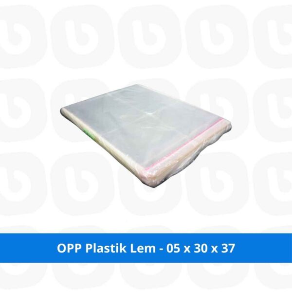 OPP Plastik Lem - 05 x 30 x 37