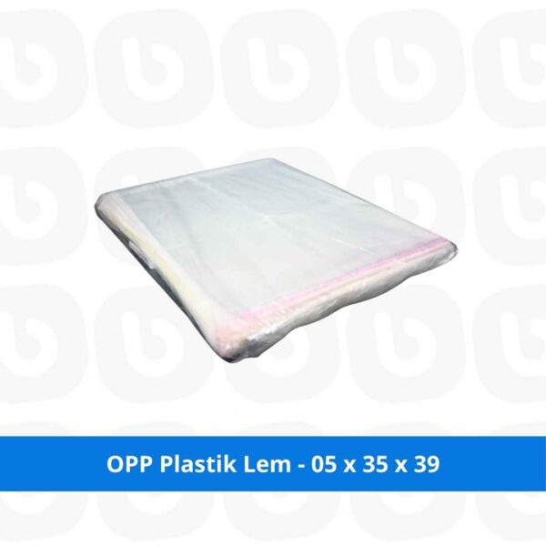 OPP Plastik Lem - 05 x 35 x 39