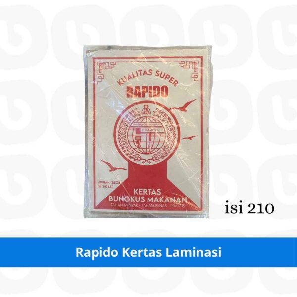 Rapido Kertas Laminasi