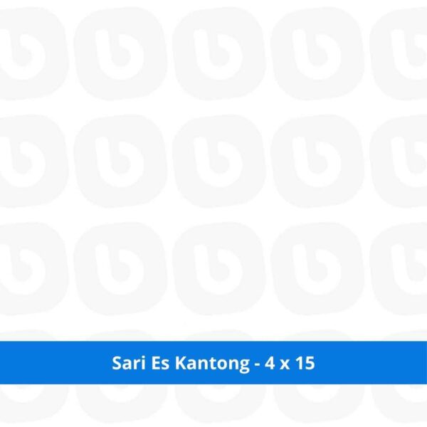 Sari Es Kantong - 4 x 15
