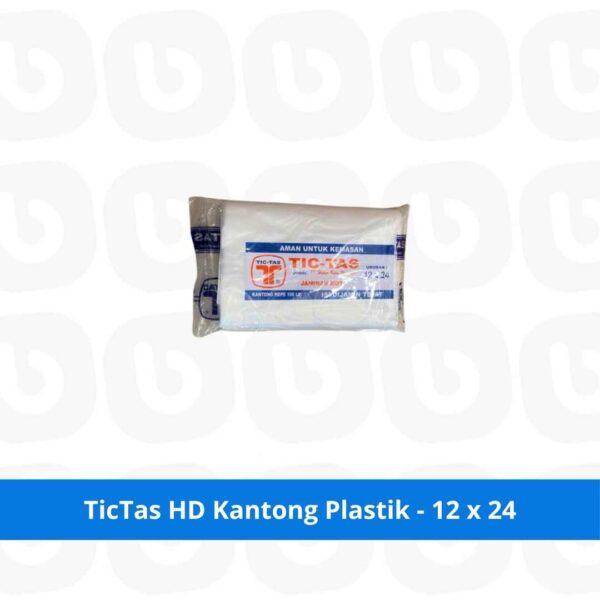 TicTas HD Kantong Plastik - 12 x 24