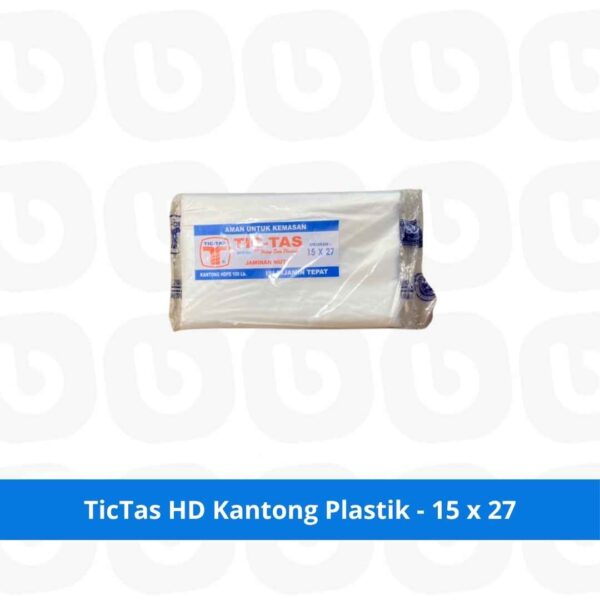 TicTas HD Kantong Plastik - 15 x 27