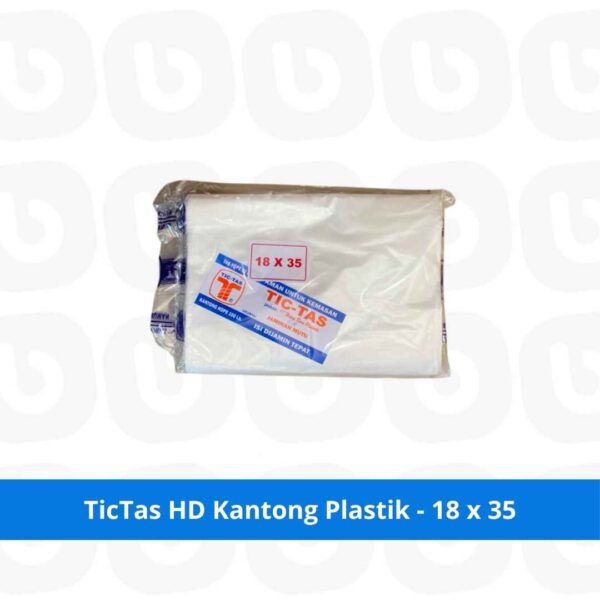 TicTas HD Kantong Plastik - 18 x 35