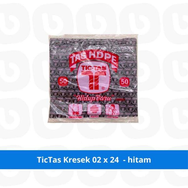 TicTas Kresek 02 x 24 - Hitam