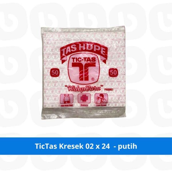 TicTas Kresek 02 x 24 - Putih