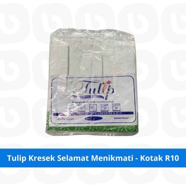 Tulip Kresek Selamat Menikmati - Kotak R10