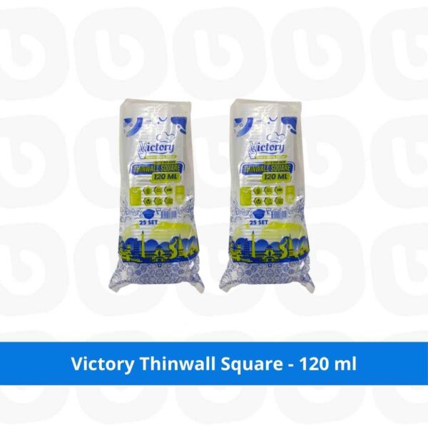Victory Thinwall Square - 120 ml